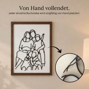 Outline-Kunstwerk aus deinem Foto