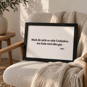 Wunschtext als 3D-Kunstwerk