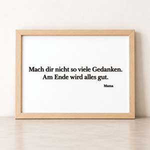 Wunschtext als 3D-Kunstwerk