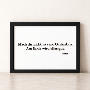 Wunschtext als 3D-Kunstwerk